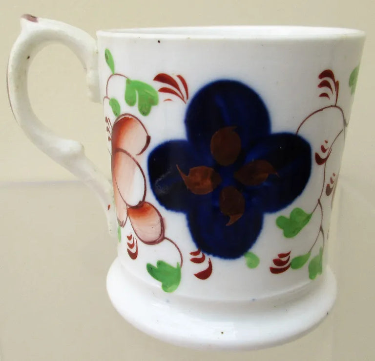 Victorian Gaudy Welsh Child's Mug