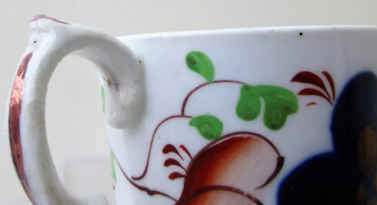 Victorian Gaudy Welsh Child's Mug