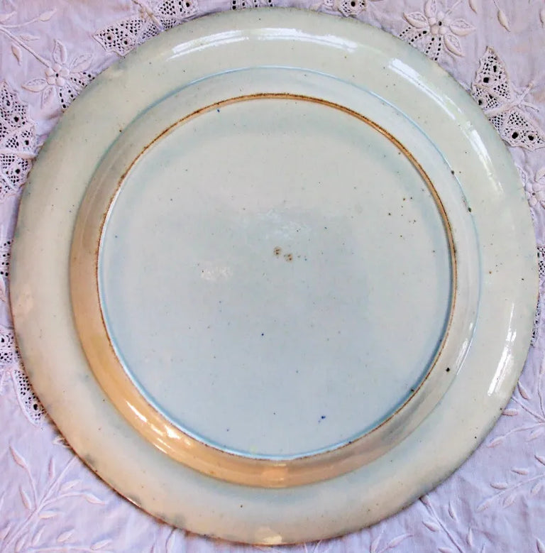 Antique Georgian Blue & White Transfer 