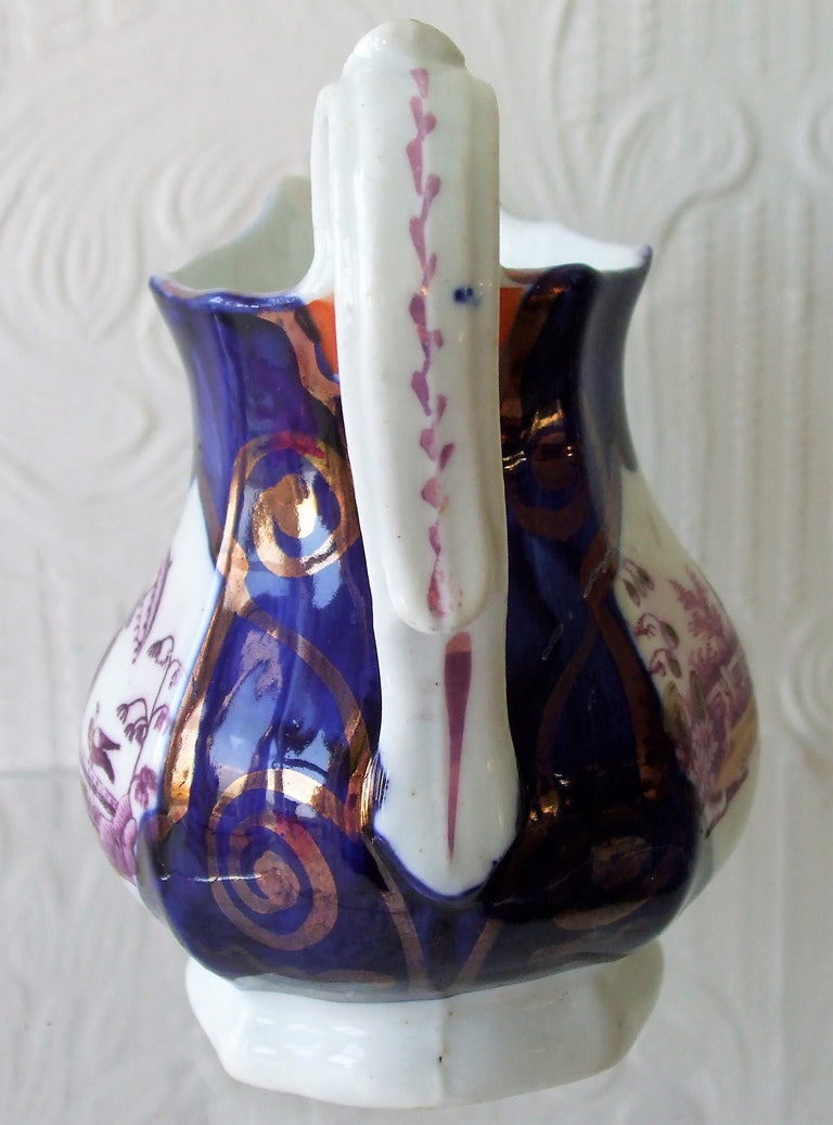 Antique Victorian Gaudy Welsh 