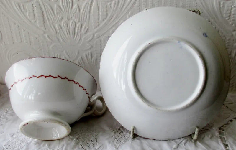 Antique Victorian Gaudy Welsh 