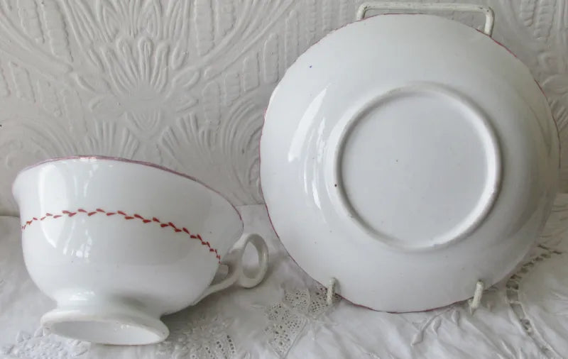 Antique Victorian Gaudy Welsh 