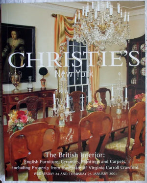 Christies The British Interior New York 24.-25. 01. 2001