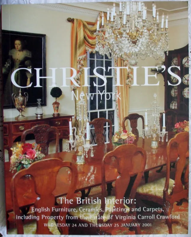 Christies The British Interior New York 24.-25. 01. 2001