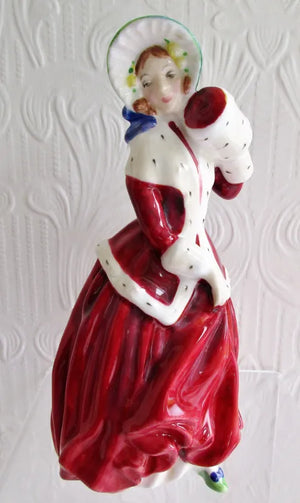 Royal Doulton Porcelain Figurine ~ "Christmas Morn" ~ HN 1992