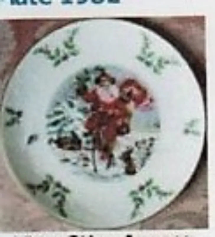 Christmas Plate 1982