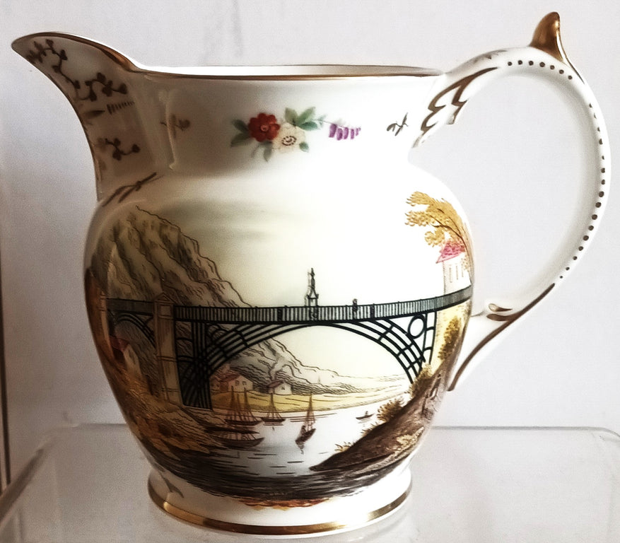 Coalport Ironbridge Bicentenary Jug 1a