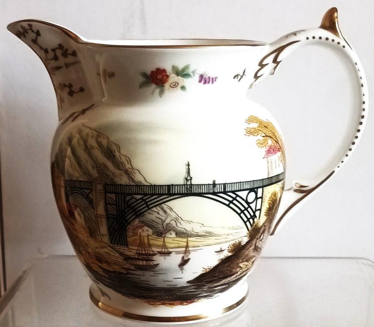 Coalport Ironbridge Bicentenary Jug 1a