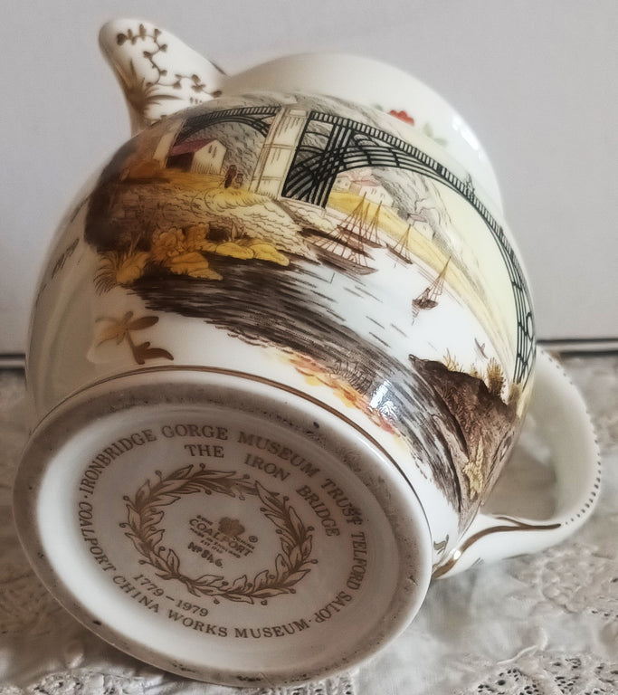 Coalport Ironbridge Bicentenary Jug 1f