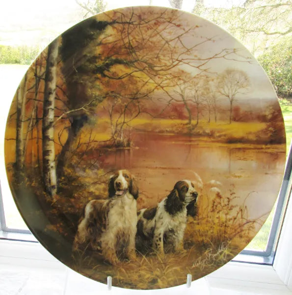 Coalport Sporting Dogs Plate The Spaniel No. 114