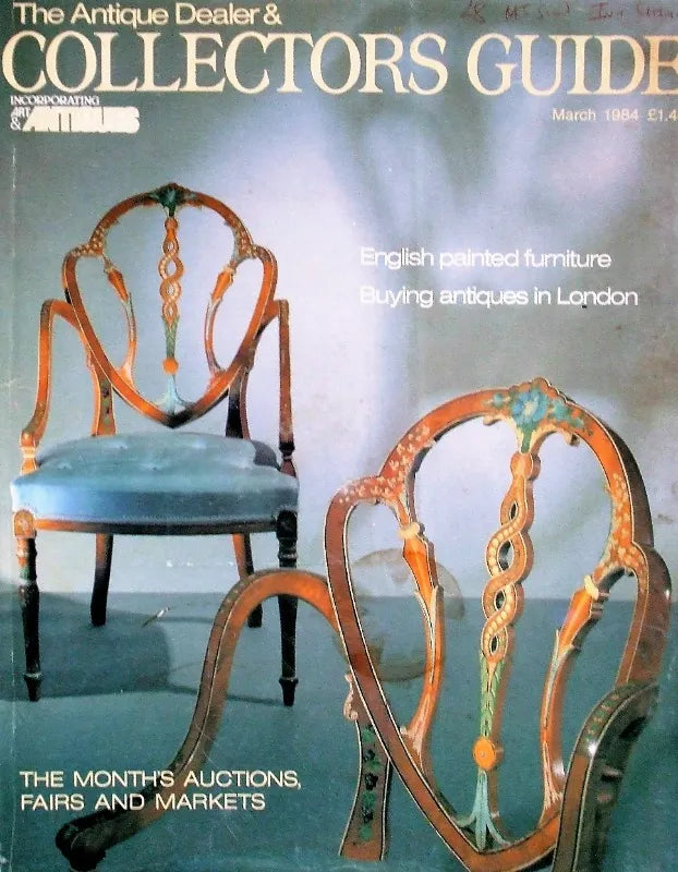 The Antique Dealer & Collectors Guide ~ March 1984