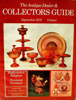 The Antique Dealer & Collectors Guide ~ September 1978