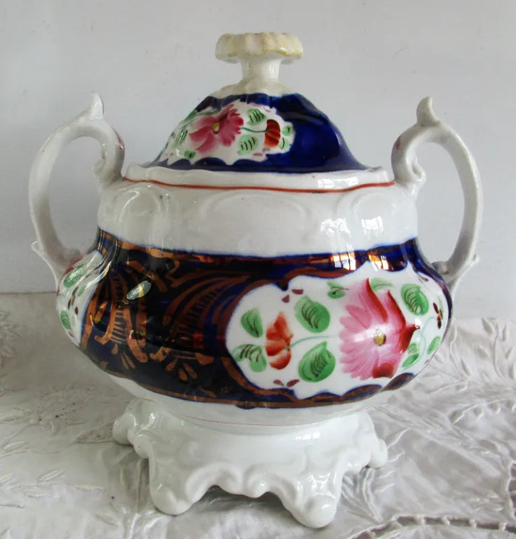 Antique Victorian Gaudy Welsh 
