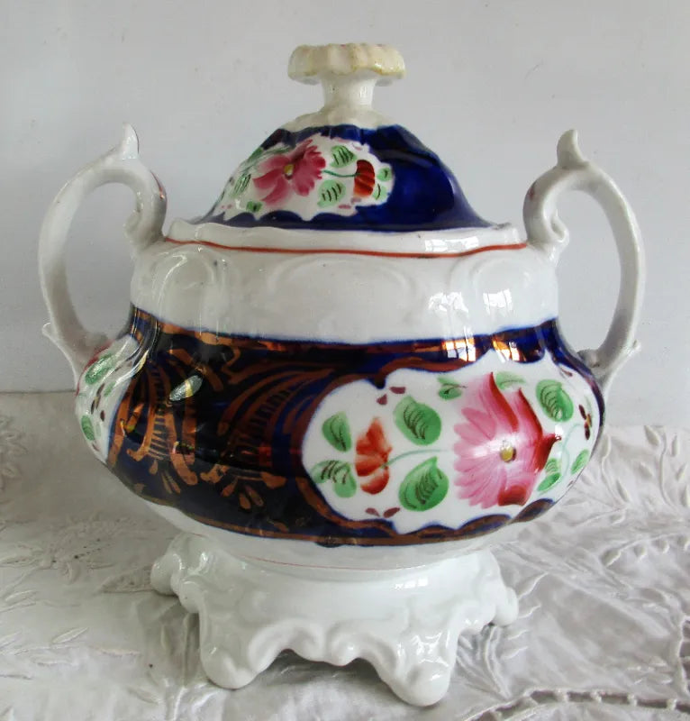 Antique Victorian Gaudy Welsh 