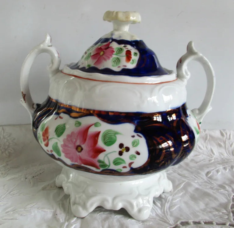 Antique Victorian Gaudy Welsh 
