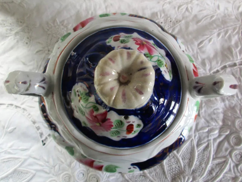 Antique Victorian Gaudy Welsh 