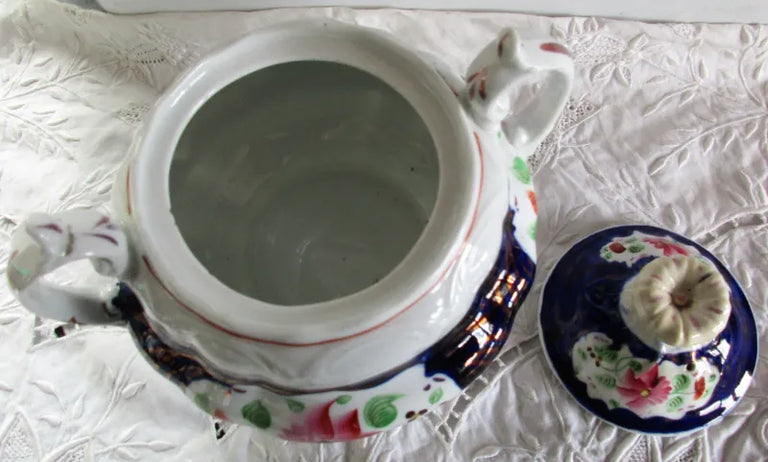 Antique Victorian Gaudy Welsh 