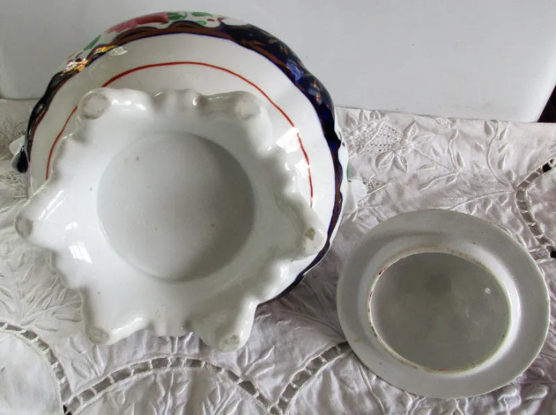 Antique Victorian Gaudy Welsh 