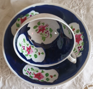 Columbine Tea Cup and Saucer 1a