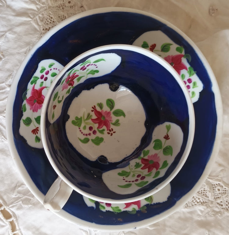 Antique Victorian Gaudy Welsh 