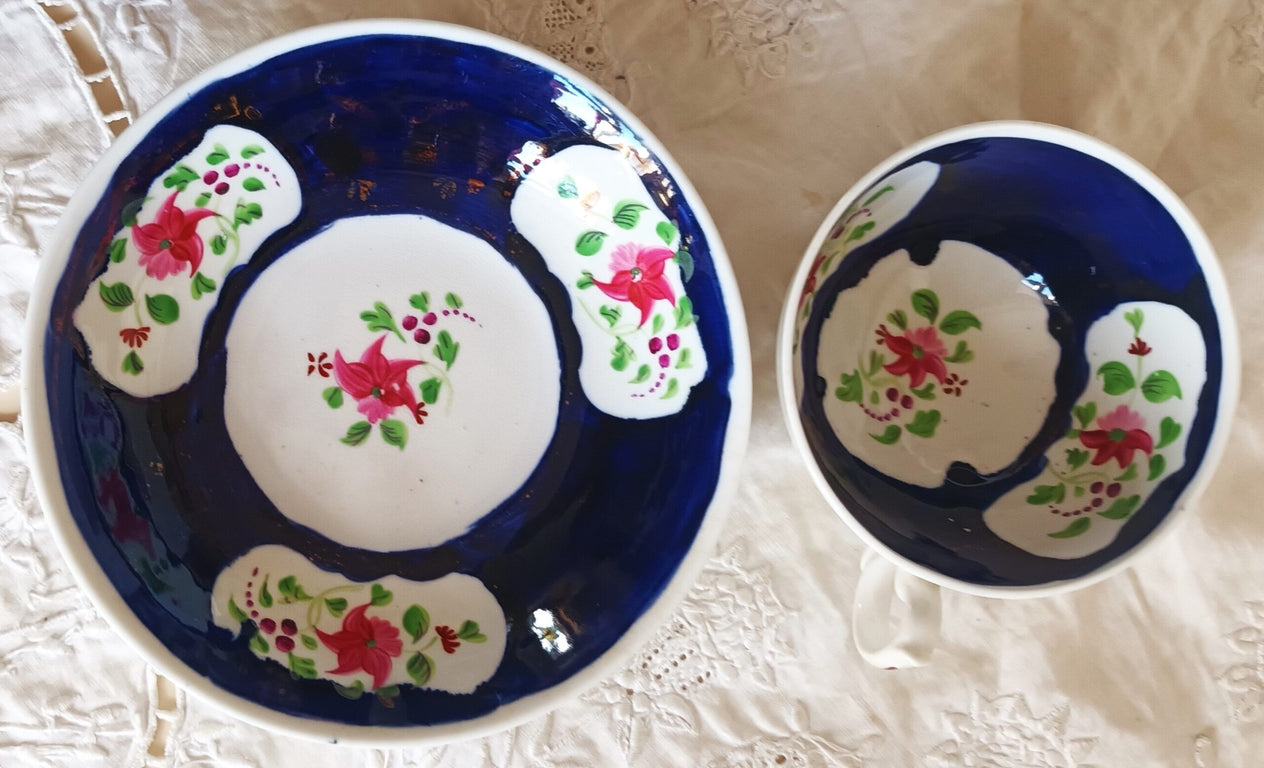 Columbine Tea Cup and Saucer 1c