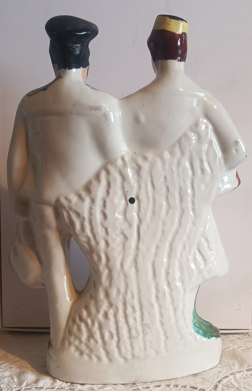 Antique Victorian Staffordshire Figure ~ 
