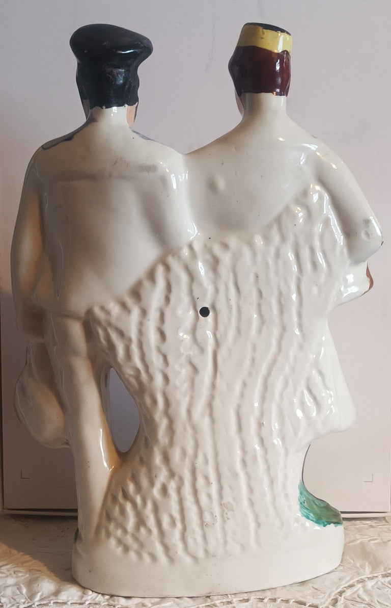 Antique Victorian Staffordshire Figure ~ 