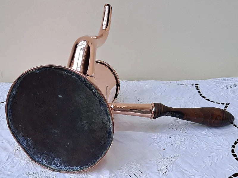 Antique English Georgian Copper Coffee Pot