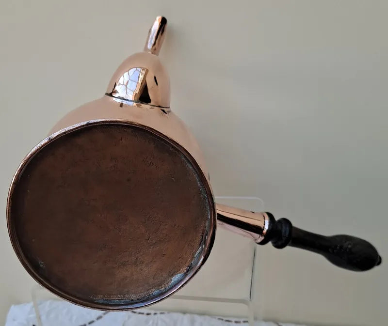Antique English Georgian Copper Coffee Pot