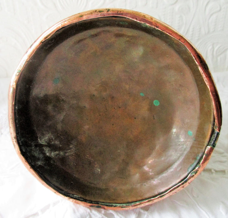 Copper Derby Pint Measure 1f
