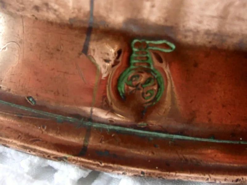 Antique English Victorian Copper Gallon Measure