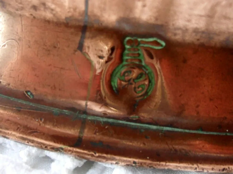 Antique English Victorian Copper Gallon Measure