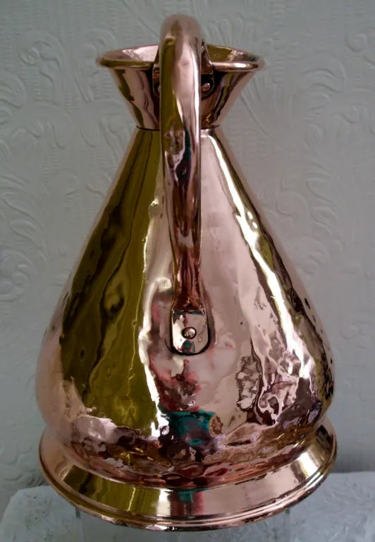Antique English Victorian Copper Gallon Measure