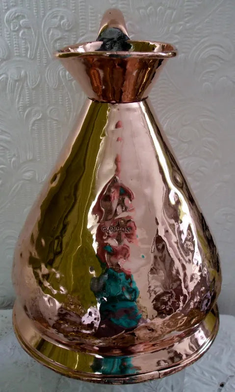 Antique English Victorian Copper Gallon Measure