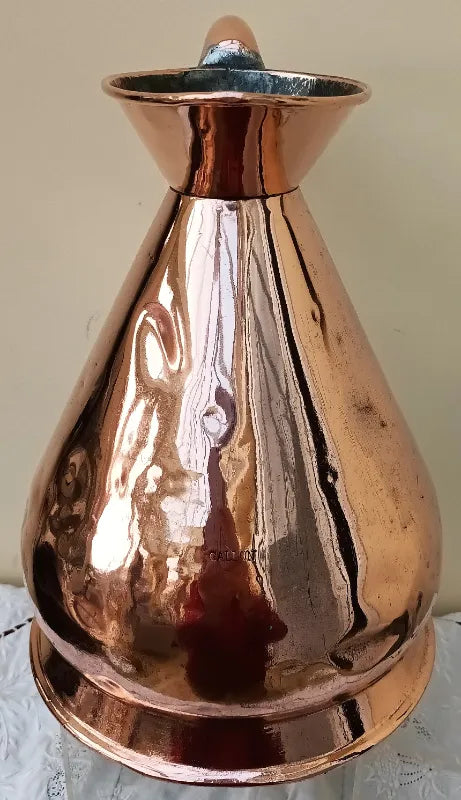 Antique English Victorian Copper Gallon Measure