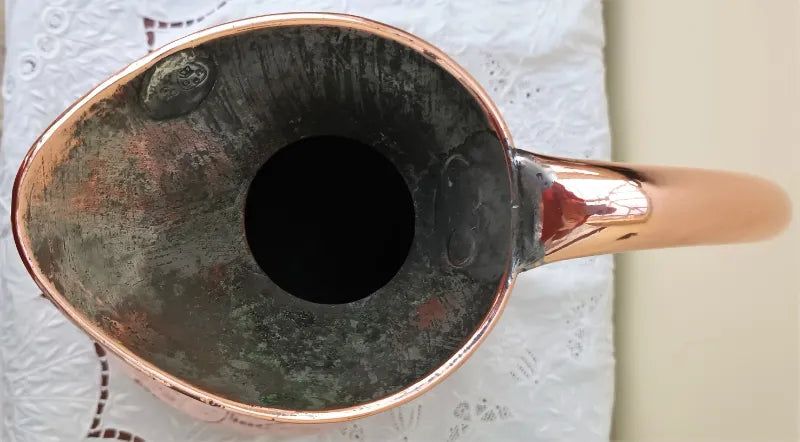 Antique English Victorian Copper Gallon Measure