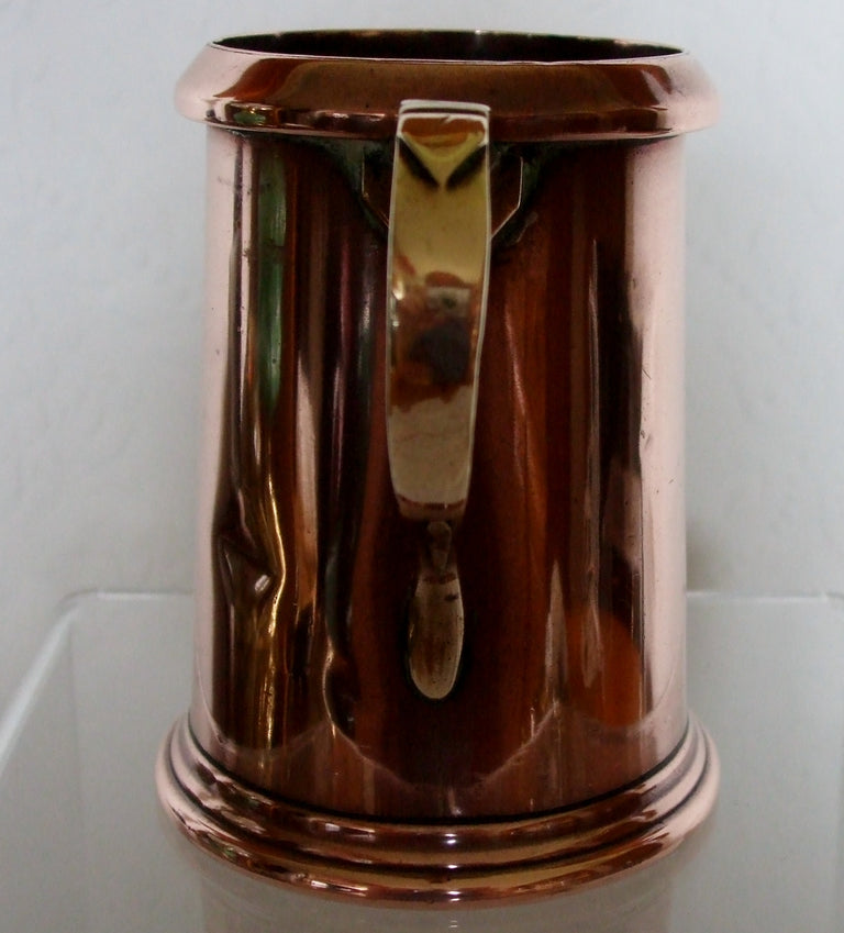 Copper Half Pint Grain Measure 1d