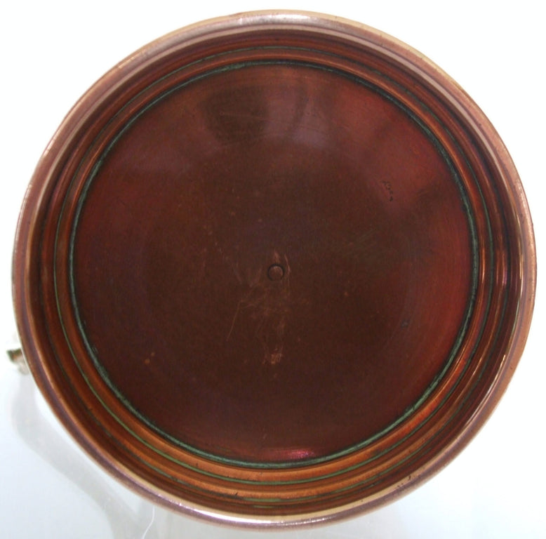 Antique English Edwardian 1/2 Pint Copper Grain Measure
