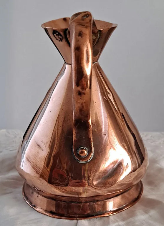 Antique English Victorian Copper Pint Measure