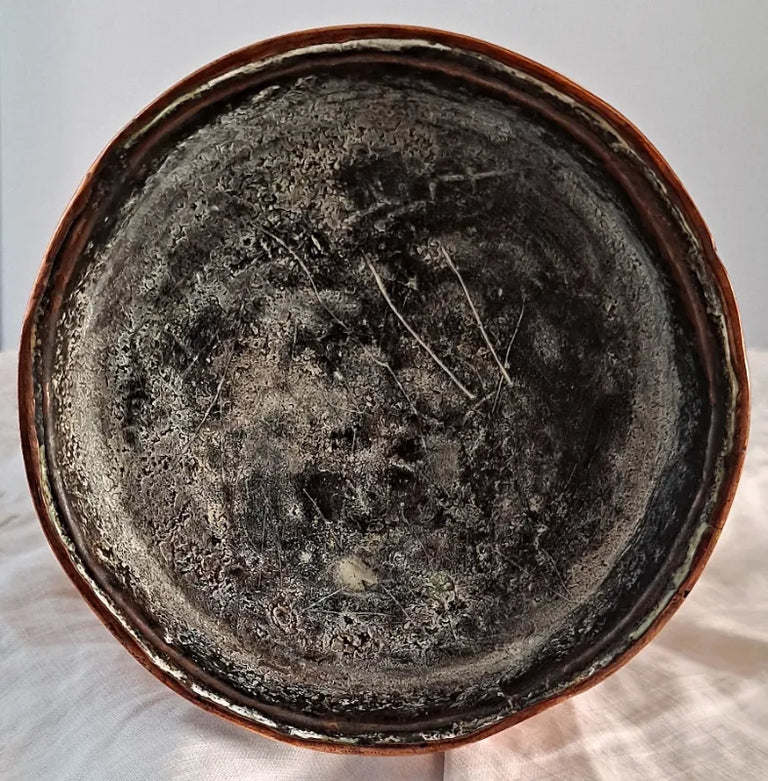 Antique English Victorian Copper Half Pint Measure