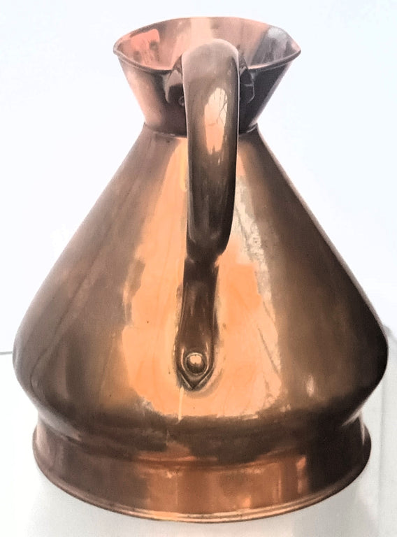 Copper Half Pint Measure 4b