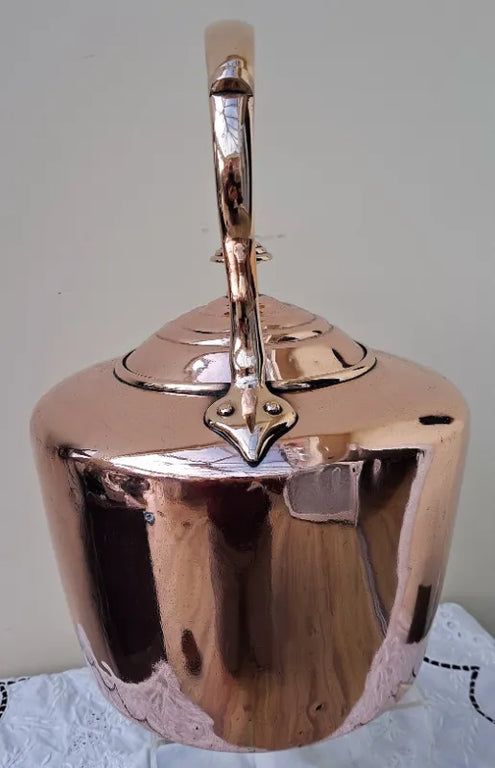Antique English Victorian Copper Kettle