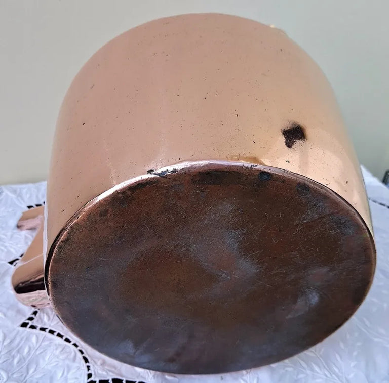Antique English Victorian Copper Kettle