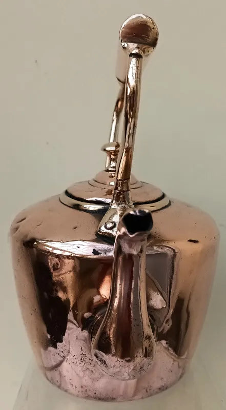 Antique English Victorian Copper Kettle