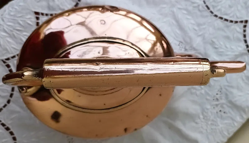Antique English Victorian Copper Kettle