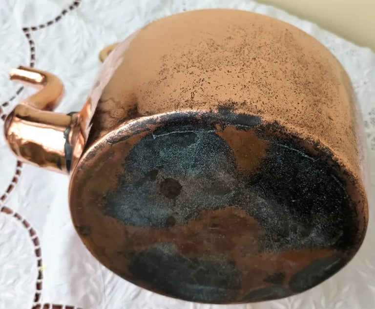 Antique English Victorian Copper Kettle