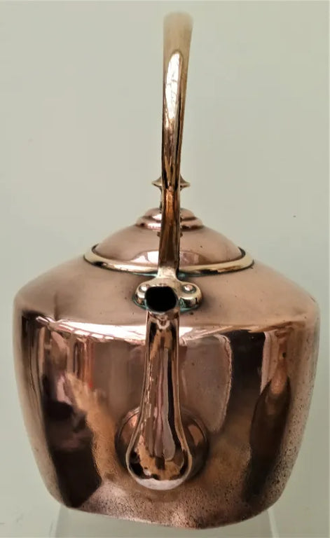 Antique English Victorian Copper Kettle