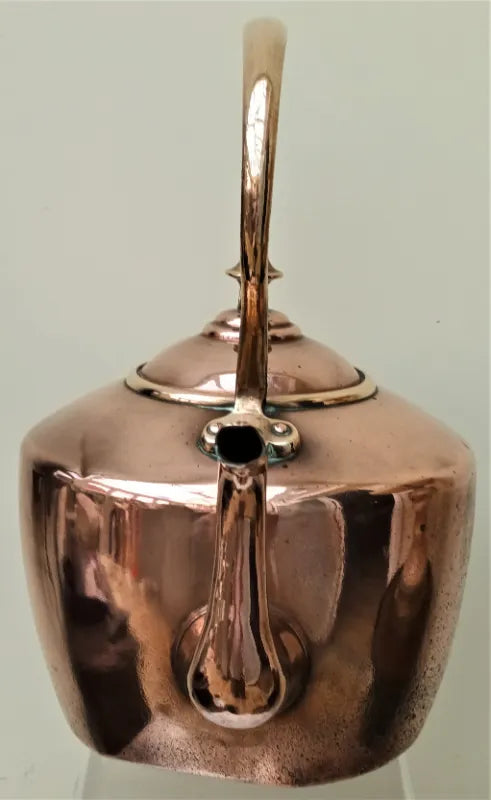 Antique English Victorian Copper Kettle