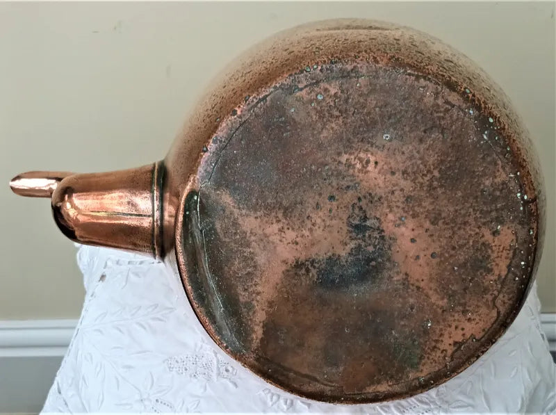 Antique English Victorian Copper Kettle