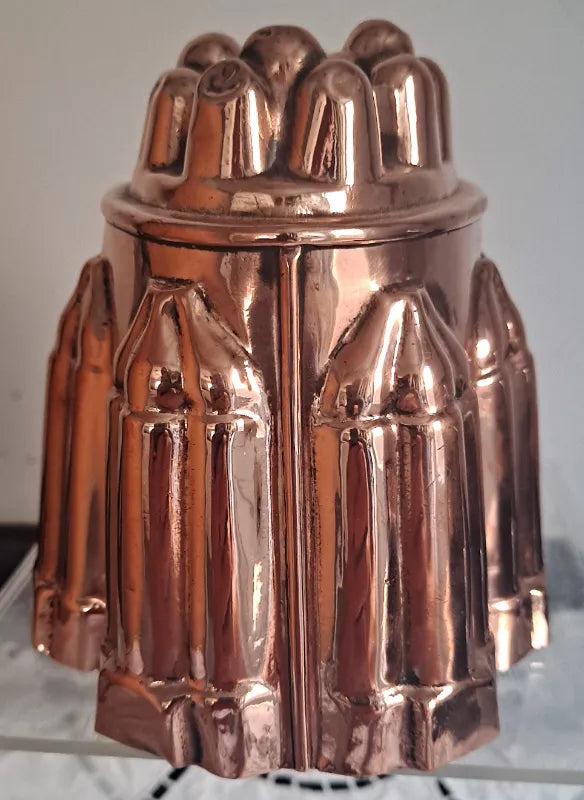 Antique English Victorian Copper Kitchen Mould